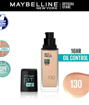 Maybelline new york fit me matte & poreless liquid foundation 30 ml