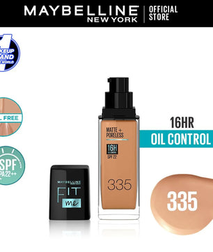 Maybelline new york fit me matte & poreless liquid foundation 30 ml