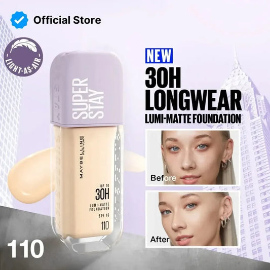 Maybelline Super Stay Up To 30H Lumi-Matte Foundation