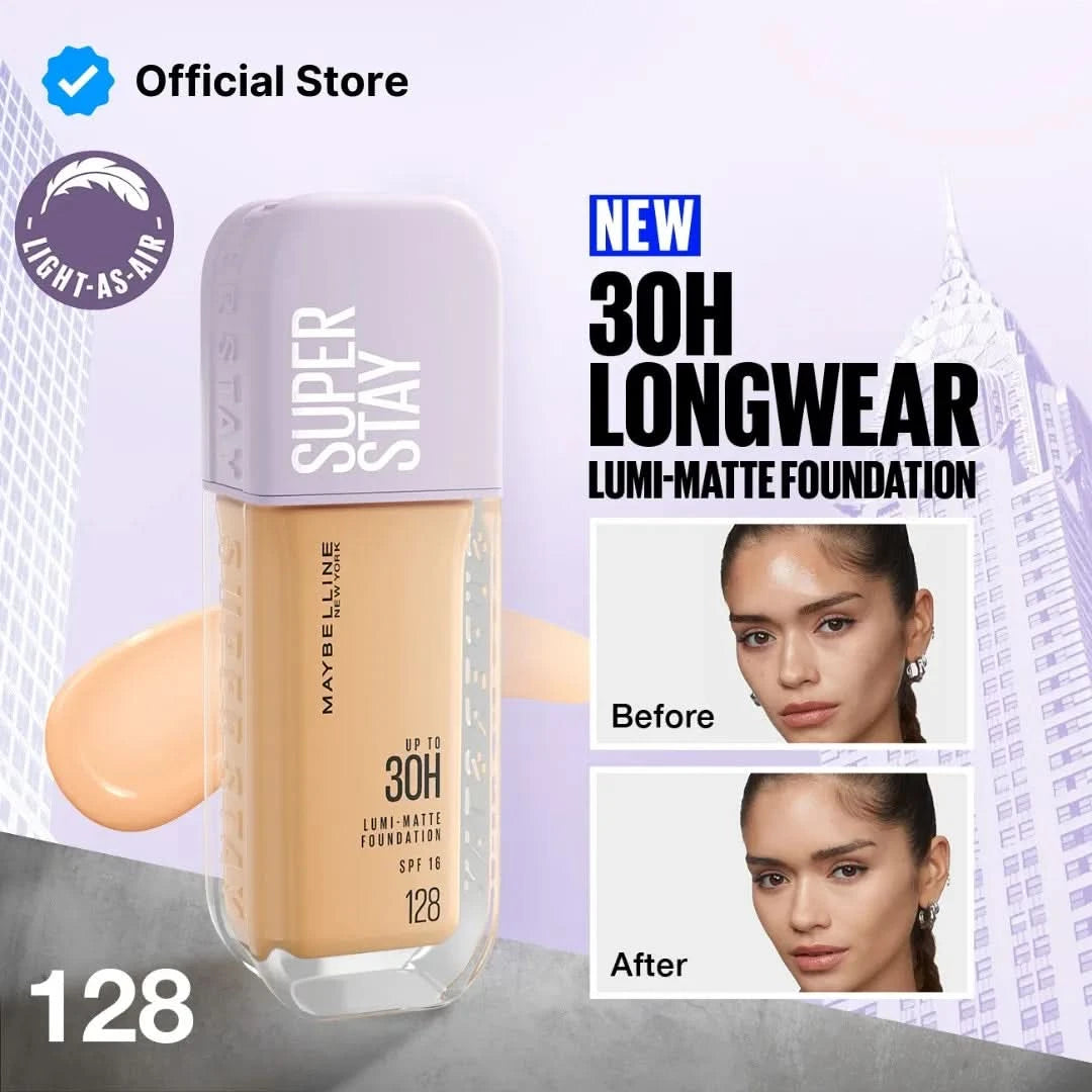 Maybelline Super Stay Up To 30H Lumi-Matte Foundation