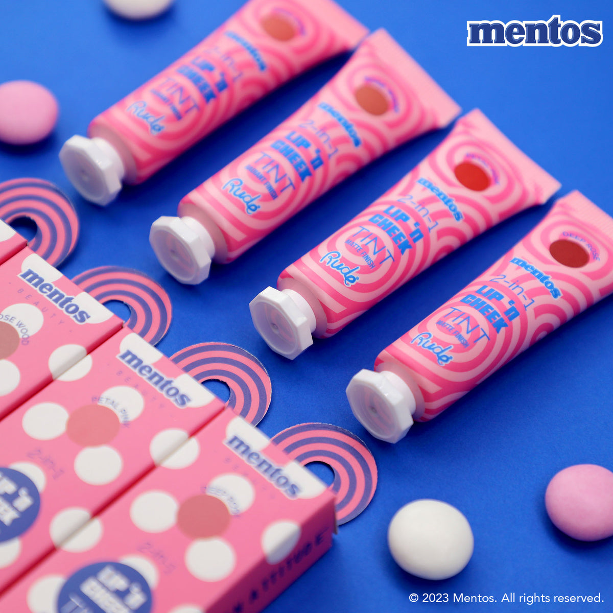 Mentos 2-in-1 Lip N Cheek Tint