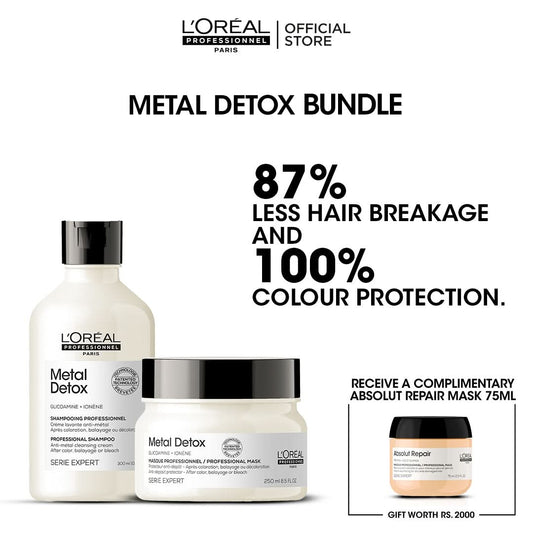 Metal Detox Bundle + Free Absolute Repair Mask 75ml