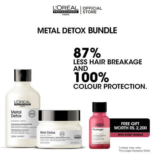 Metal detox Bundle + FREE Pro Longer Shampoo 100ml