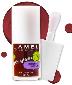 LAMEL Moisturizing Lip Oil LET'S GLAZE 404 Chocolate Cookies 4gm