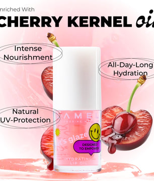 LAMEL Moisturizing Lip Oil LET'S GLAZE 401 Marshbellow 4gm