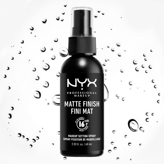 Nyx Matte Finish Fini Mat Setting Spray Black