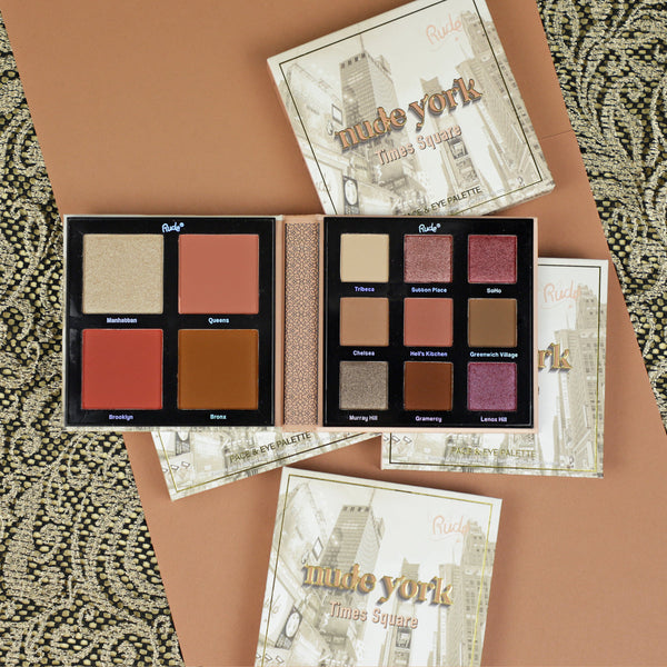 Nude York Face & Eye Palette