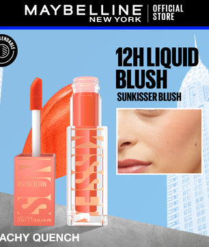 Maybelline New York- Sunkisser Matte Blush - 34 Peachy Quench