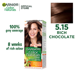 Garnier color naturals - 5.15 rich chocolate brown hair color