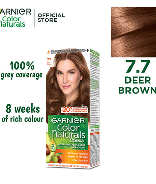 Garnier color naturals - 7.7 deer brown hair color