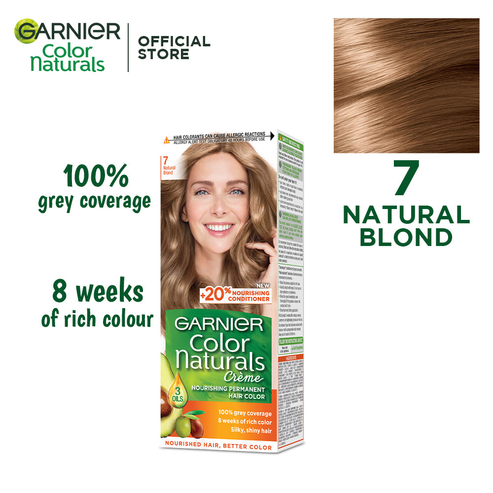 Garnier color naturals hair color 7 natural blond