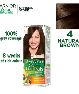 Garnier color naturals 4 brown hair color