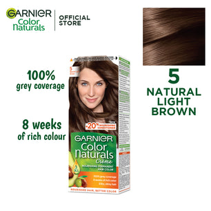 Garnier color naturals 5 light brown hair color