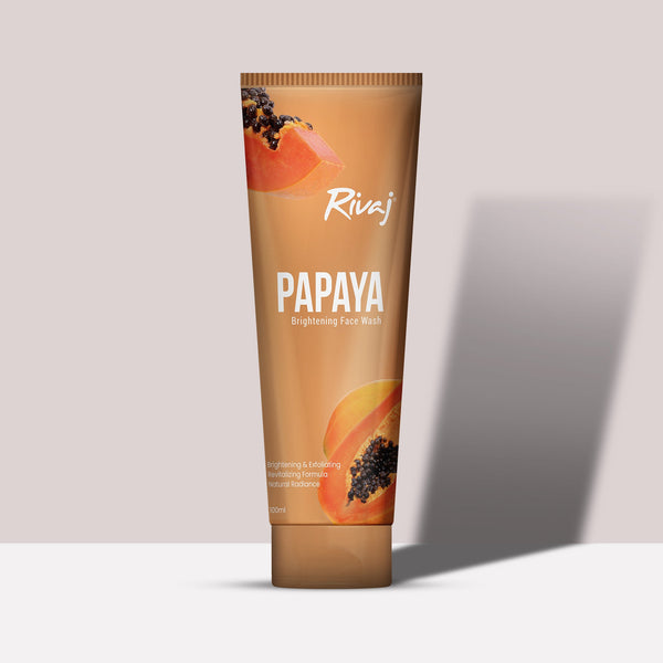 Rivaj Brightening Face Wash - Papaya Extract 100ml