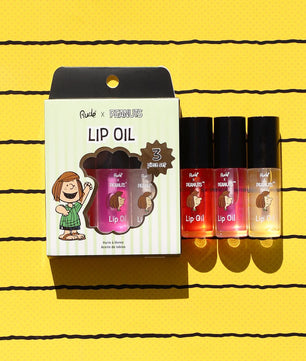 Peanuts Lip Oil 3 Piece Set