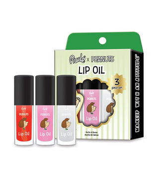Peanuts Lip Oil 3 Piece Set