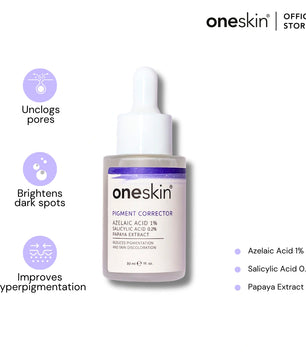 Pigment Corrector - Azelaic Acid 1%, Salicylic Acid 0.2%, Papaya Extract - 30ml