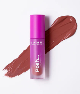 LAMEL Posh Matte Liquid Lip Stain 405 Punch Pink 4gm