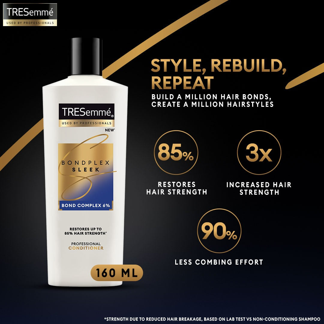 Tresemme Bond Plex Sleek Conditioner - 160ML