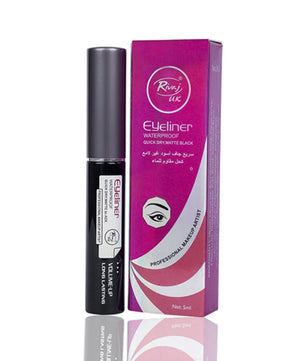 Rivaj quick dry matte black w-p e-liner