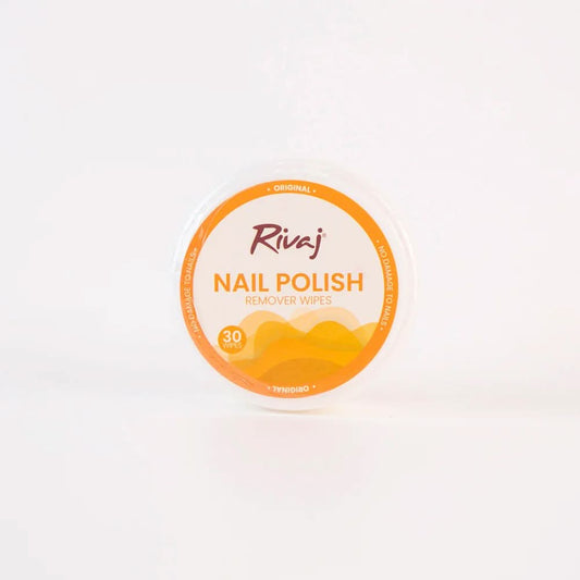 Rivaj Nail Polish Remover Wipes NATURAL