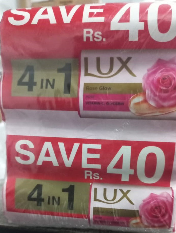 Lux Soap 4in1 Pink Rose Glow