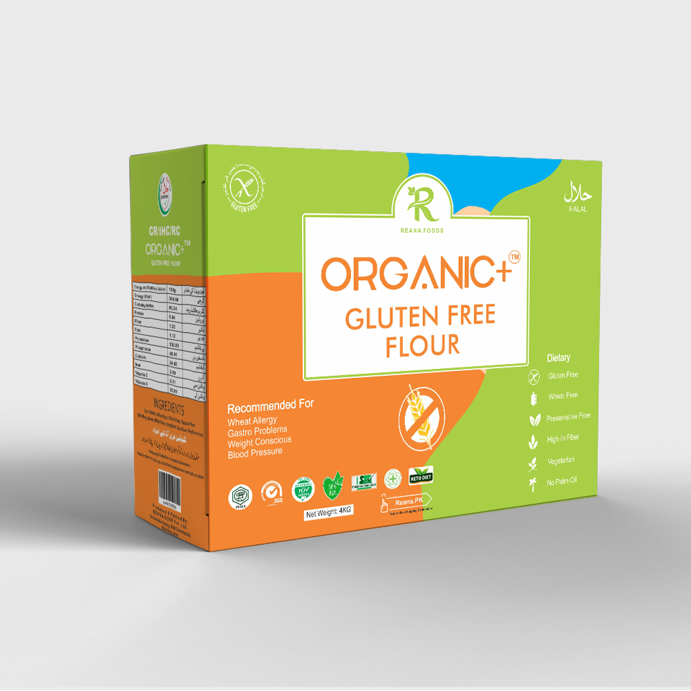 Organic+ All Purpose Gluten Free flour 4Kgs