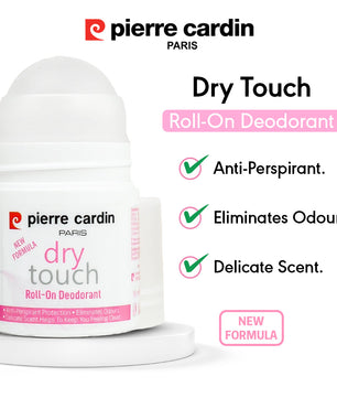 Dry Touch Roll On 50ml - Pierre Cardin Pakistan 