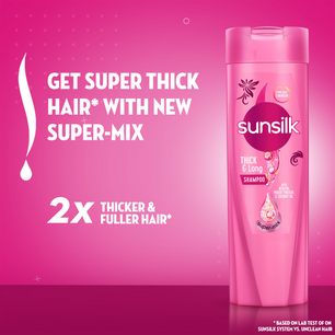 SUNSILK SHAMPOO THICK&LONG 360ML