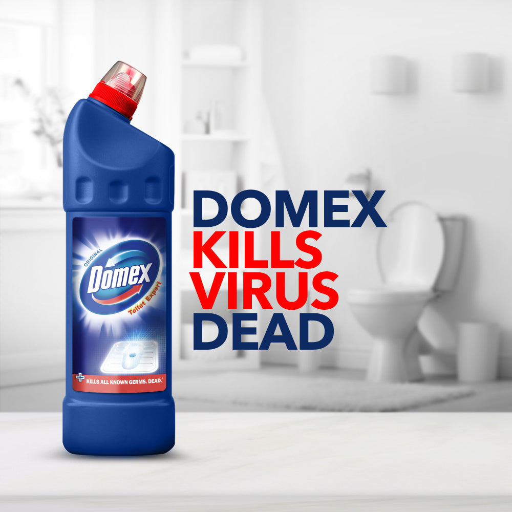 DOMEX TOILET BLUE PI6 24X500ML