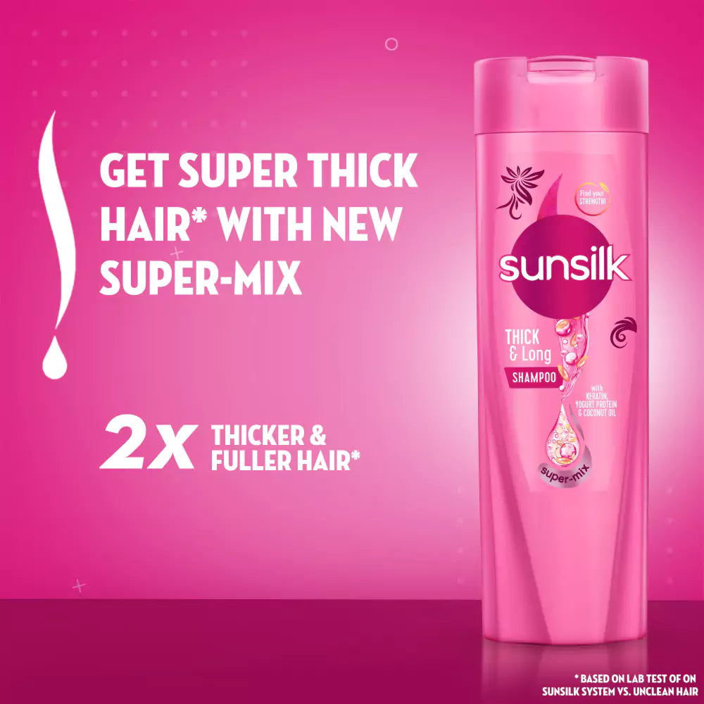 SUNSILK LONG AND HEALTHY SHAMPOO 360ML