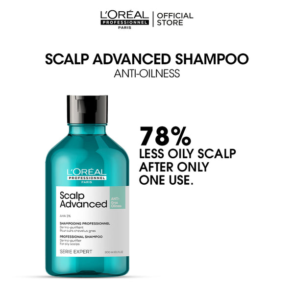 L'Oreal Professionnel Serie Expert Scalp Advance Shampoo 300 ML - For Oily Scalp