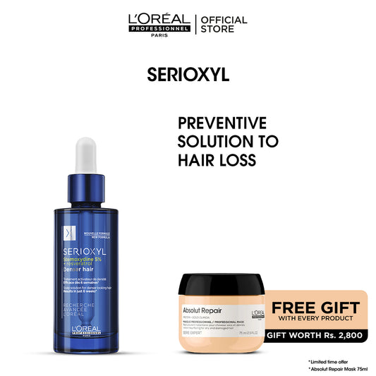 Buy Serioxyl Hair Serum & Get Free Absolute Repair Mask 75 ml