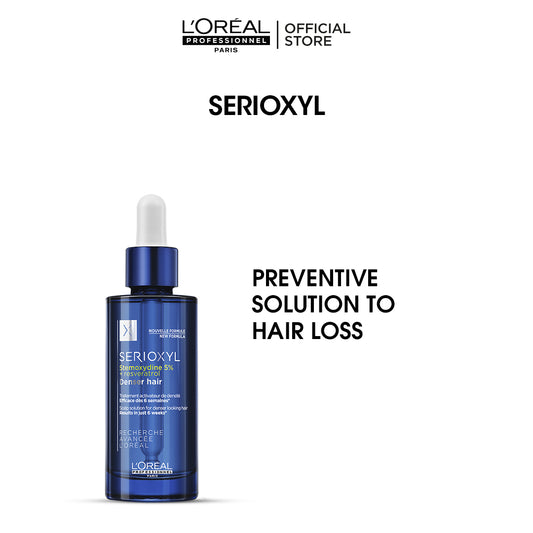 L'Oreal Professionnel Serioxyl Denser Hair Serum 90 ML - Anti Hair Fall