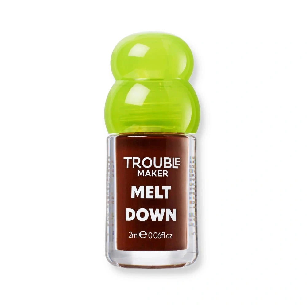 Trouble Maker Melt Down Lip Oil Snapper Brown 2ml