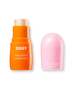 Trouble Maker Ziggy Stick Glass Highlight Stardust Gold