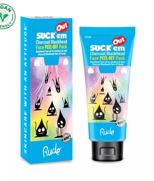 Suck'em Out Charcoal Face Peel Off Pack