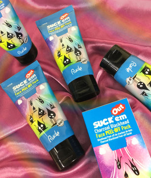 Suck'em Out Charcoal Face Peel Off Pack