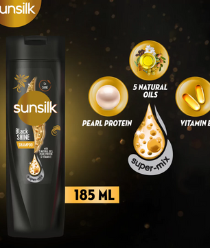 Sunsilk Black Shine Shampoo 185 Ml