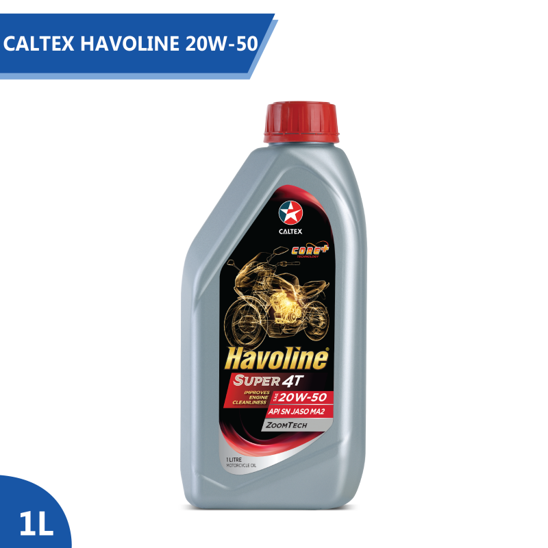 havolineâ®  super 4t 20w50 - 1 ltr