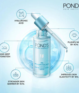 POND'S HYDRA MIRACLE SERUM 15ML GET FREE JADE Roller
