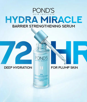 POND'S HYDRA MIRACLE SERUM 15ML GET FREE JADE Roller