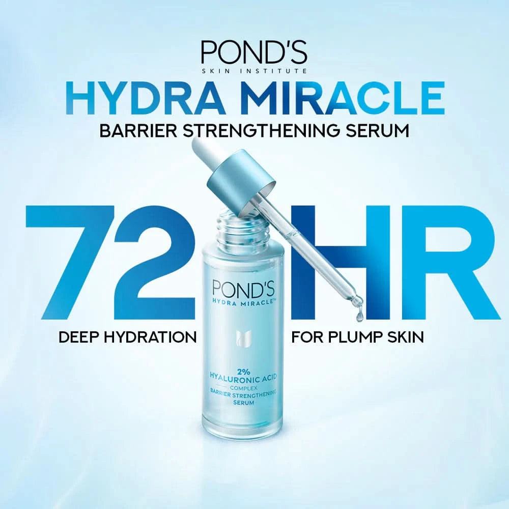 POND'S HYDRA MIRACLE SERUM 15ML GET FREE JADE Roller