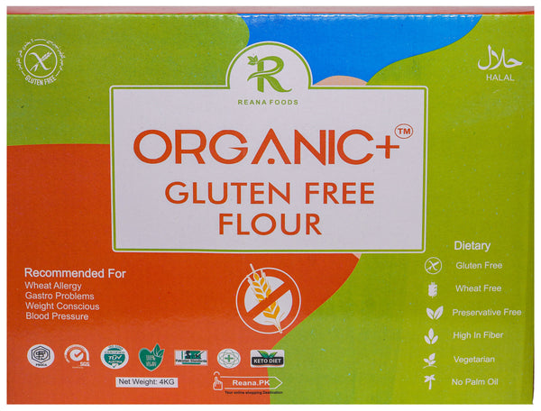 Organic+ All Purpose Gluten Free flour 4Kgs