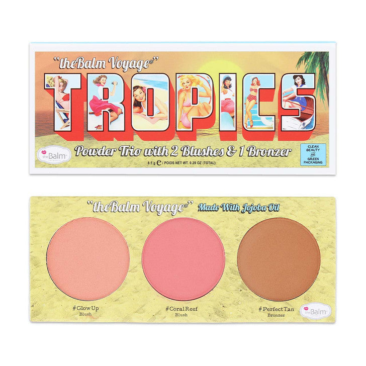 Tropics Powder Trio - Model Rg x theBalm