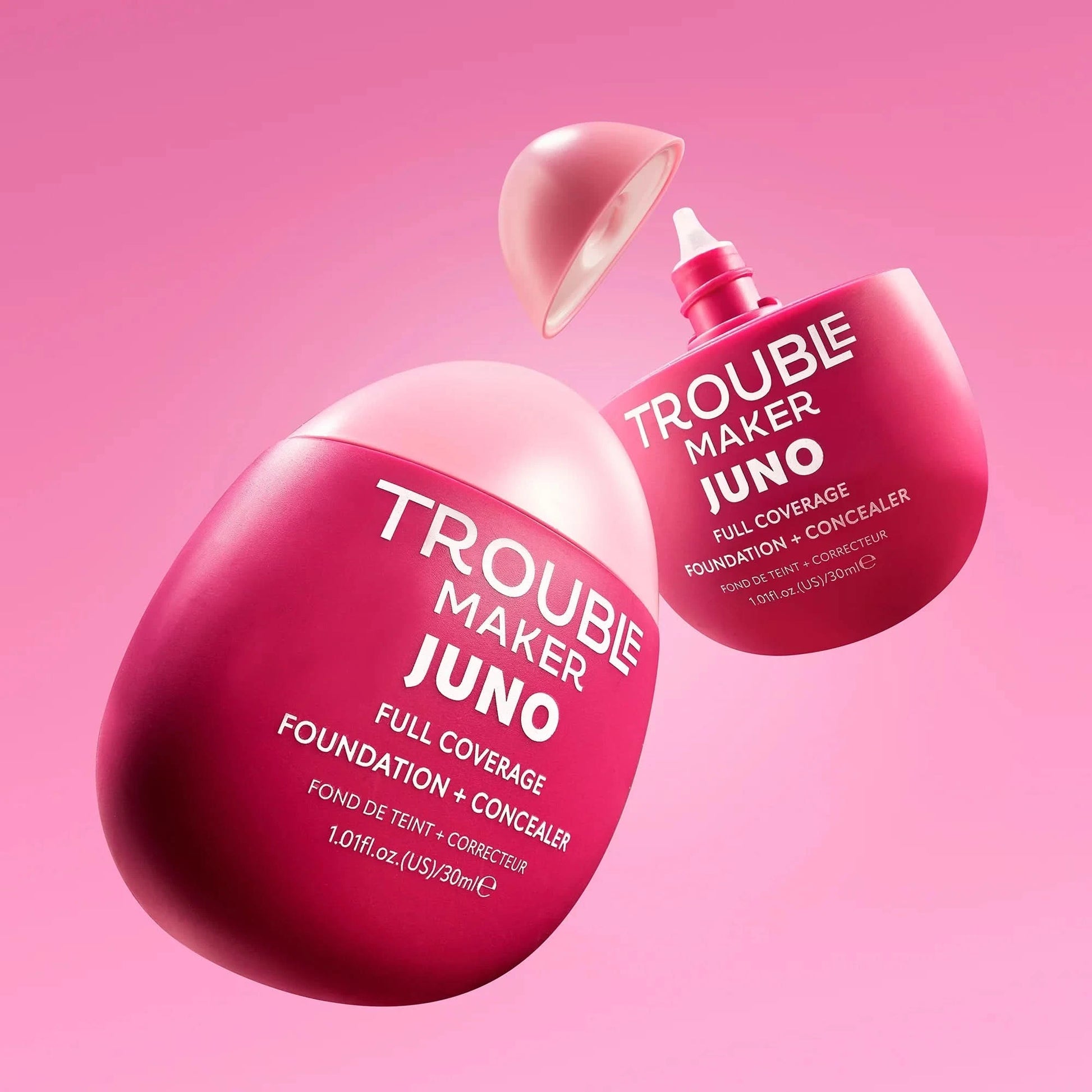 Trouble Maker Juno Full Coverage Matte Foundation Mess Maker 30ml