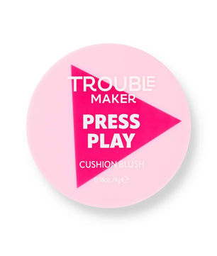 Trouble Maker Press Play Blush Cushion Double Tap Light Pink 4gm