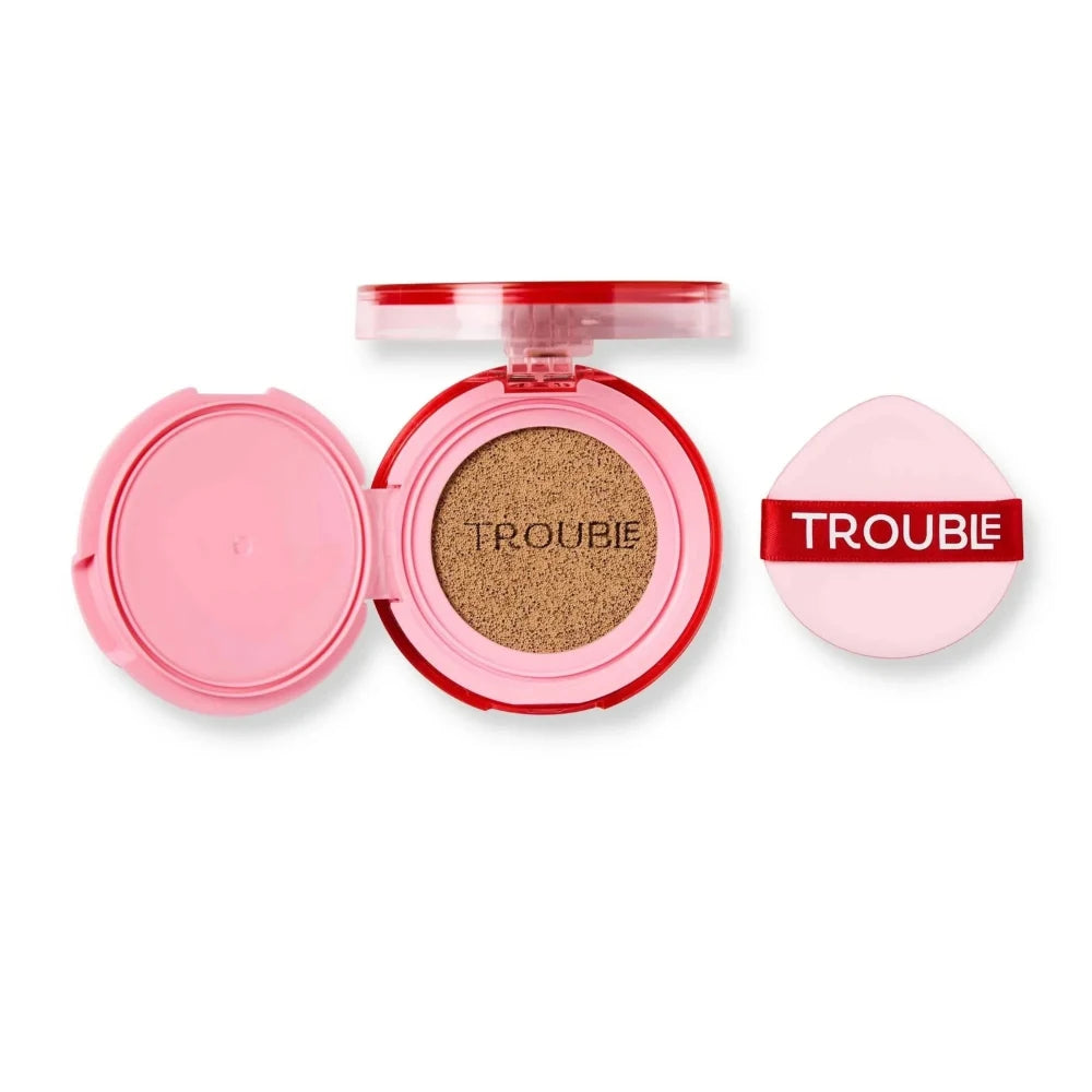 Trouble Maker Button Pusher Air Cushion Foundation Gold Star 12gm