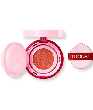 Trouble Maker Press Play Blush Cushion Double Tap Light Pink 4gm