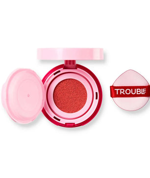 Trouble Maker Press Play Blush Cushion Remix Peach 4gm